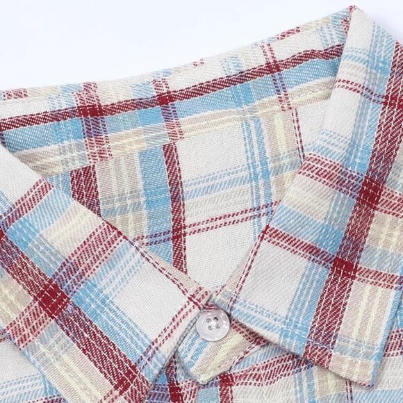 B.Sure Cherry Bow Pocket Shirt - Picture 3 of 4